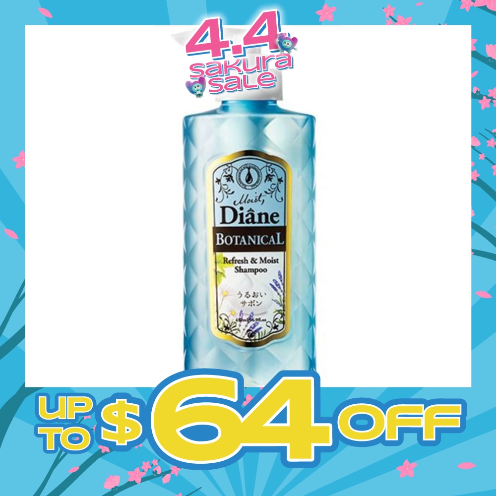 Botanical Refresh Moist Shampoo 480ml