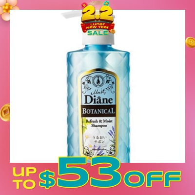 MOIST DIANE Botanical Refresh Moist Shampoo 480ml