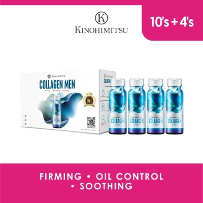 KINOHIMITSU Collagen Men (Firming, Oil Control & Soothing) 50g x 14s