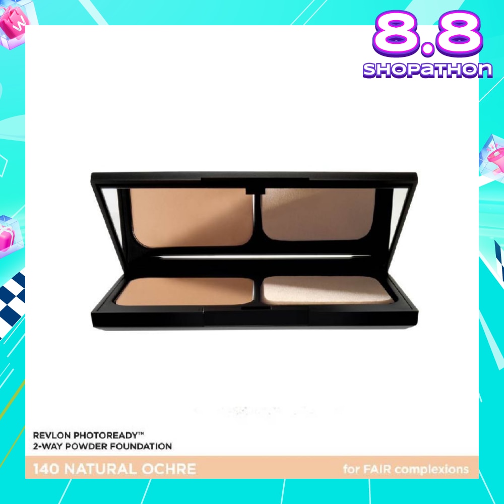 REVLON PhotoReady 2-Way Cake Powder Foundation 140 Nat Ochre 9.1g