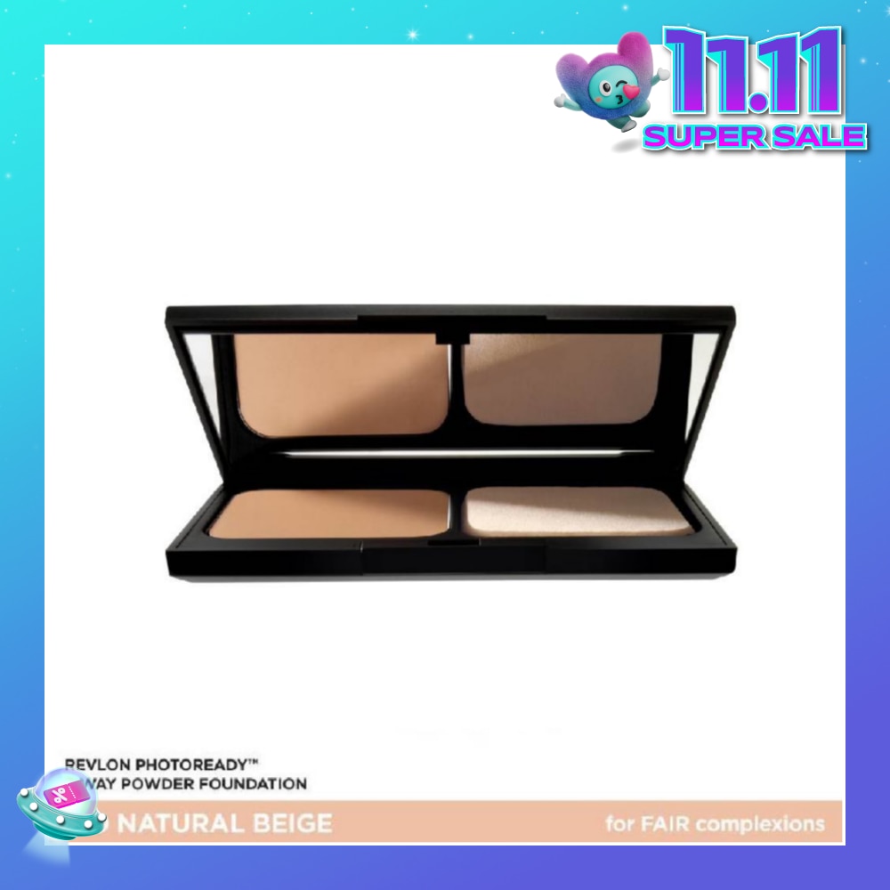 REVLON PhotoReady 2-Way Cake Powder Foundation 150 Natural Beige 9.1g