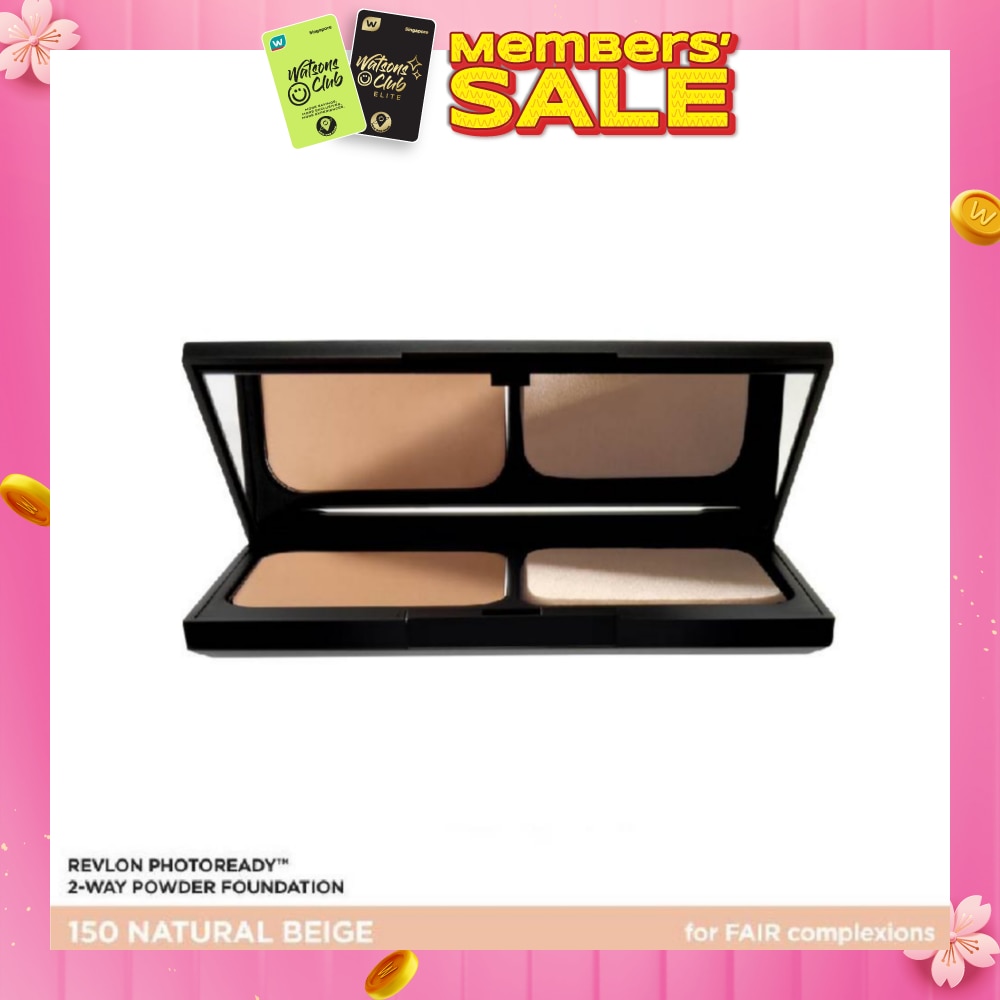 REVLON PhotoReady 2-Way Cake Powder Foundation 150 Natural Beige 9.1g