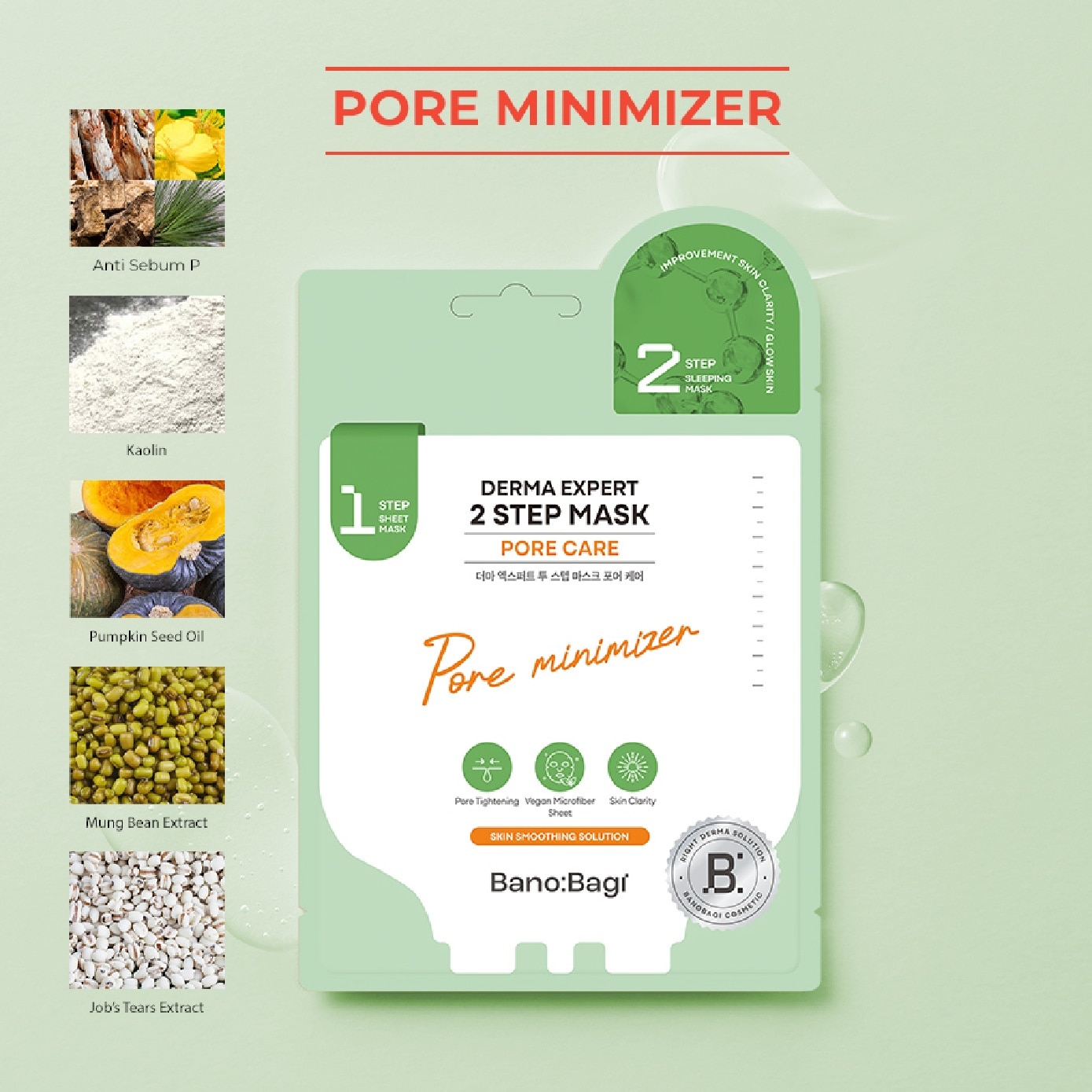 Derma Expert 2 Step Mask Pore Care Pore Minimizer 1s image