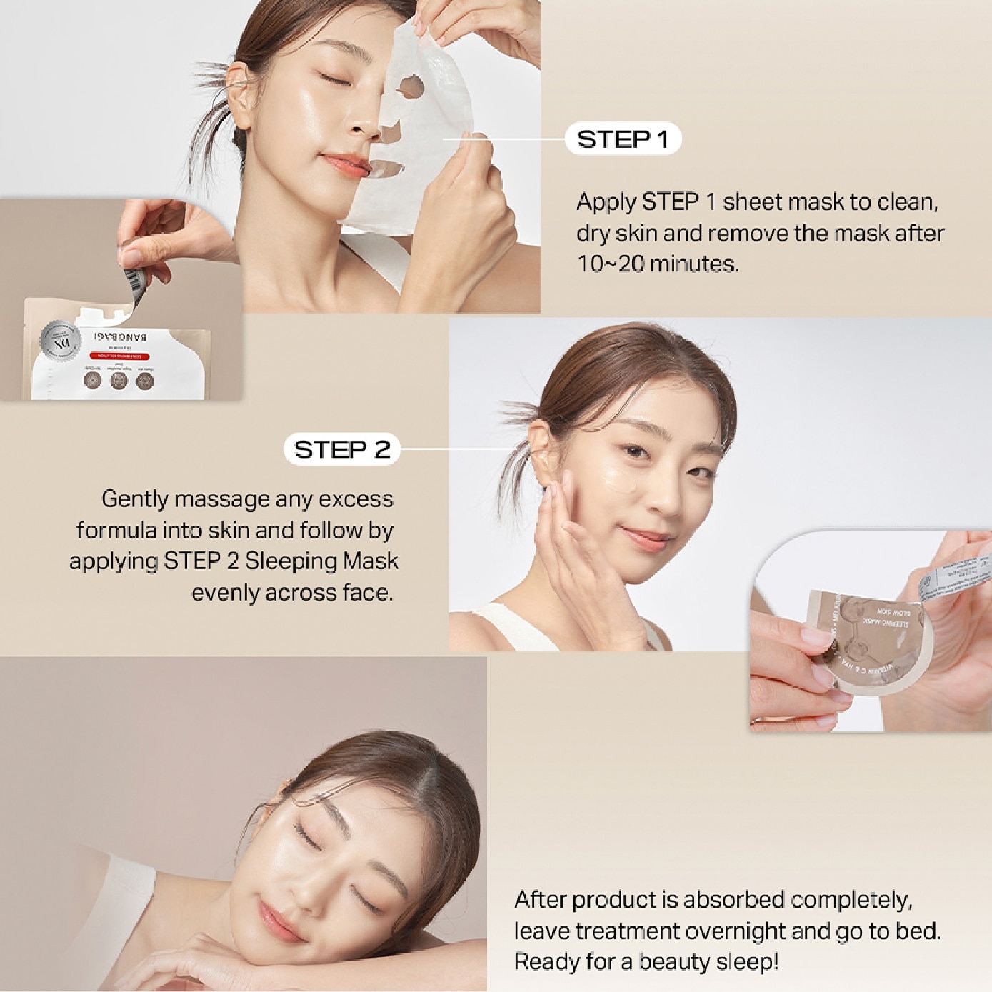 Derma Expert 2 Step Mask Firming Ageless 1s image