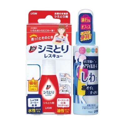 LION Top Spot Remover 17ml + Style Guard 70ml Pack Set (Expiry: Sep`2026)