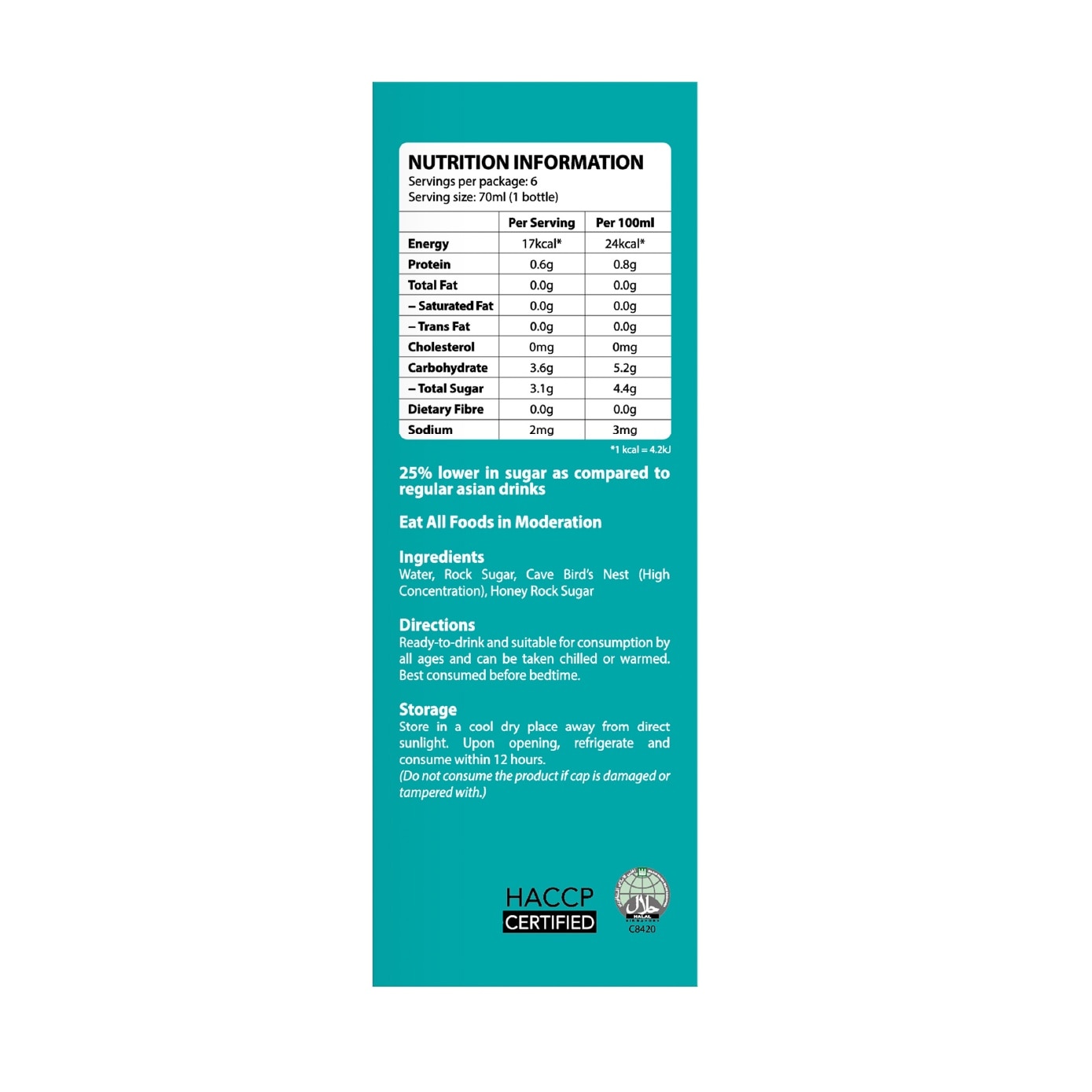 Superior Bird's Nest Reduced Sugar 6s with Free Classic Bird's Nest Reduced Sugar 1s image