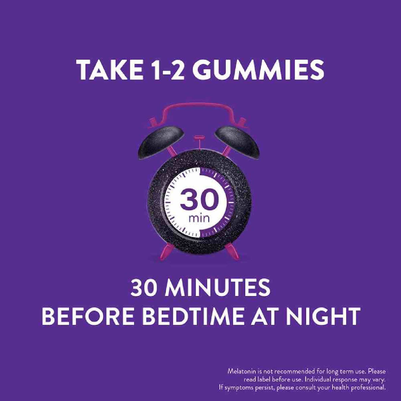 Pure Zzz's Sleep + Muscle Relaxation With Melatonin & Magnesium Gummy (To Helps Fall Asleep Naturally & Supports Muscle Function) 42s image