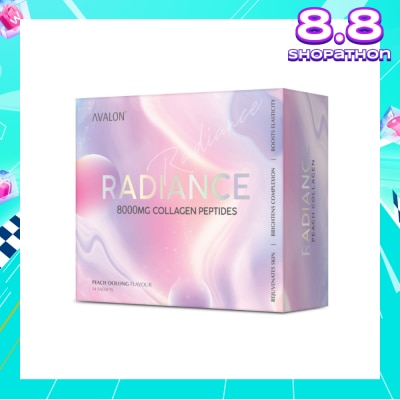 AVALON™ Radiance 8000mg Collagen Peptides Drink Sachet Peach Oolong 14s