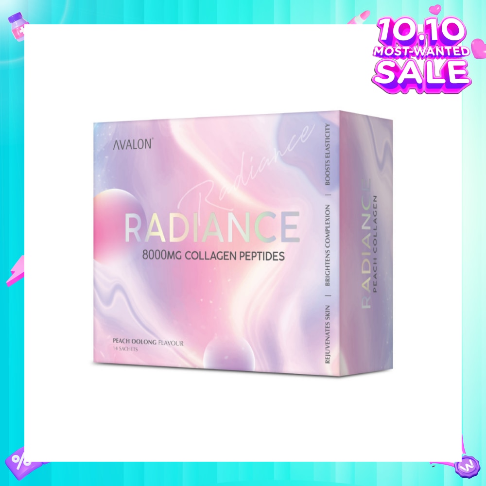 Radiance 8000mg Collagen Peptides Drink Sachet Peach Oolong 14s