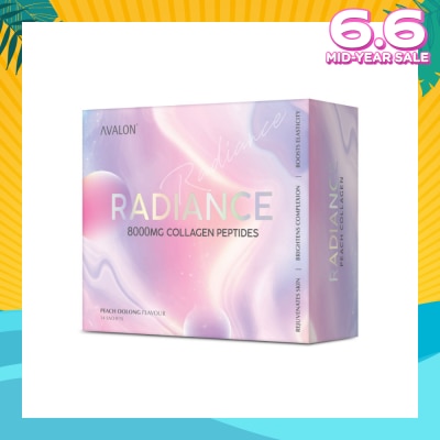 AVALON™ Radiance 8000mg Collagen Peptides Drink Sachet Peach Oolong 14s