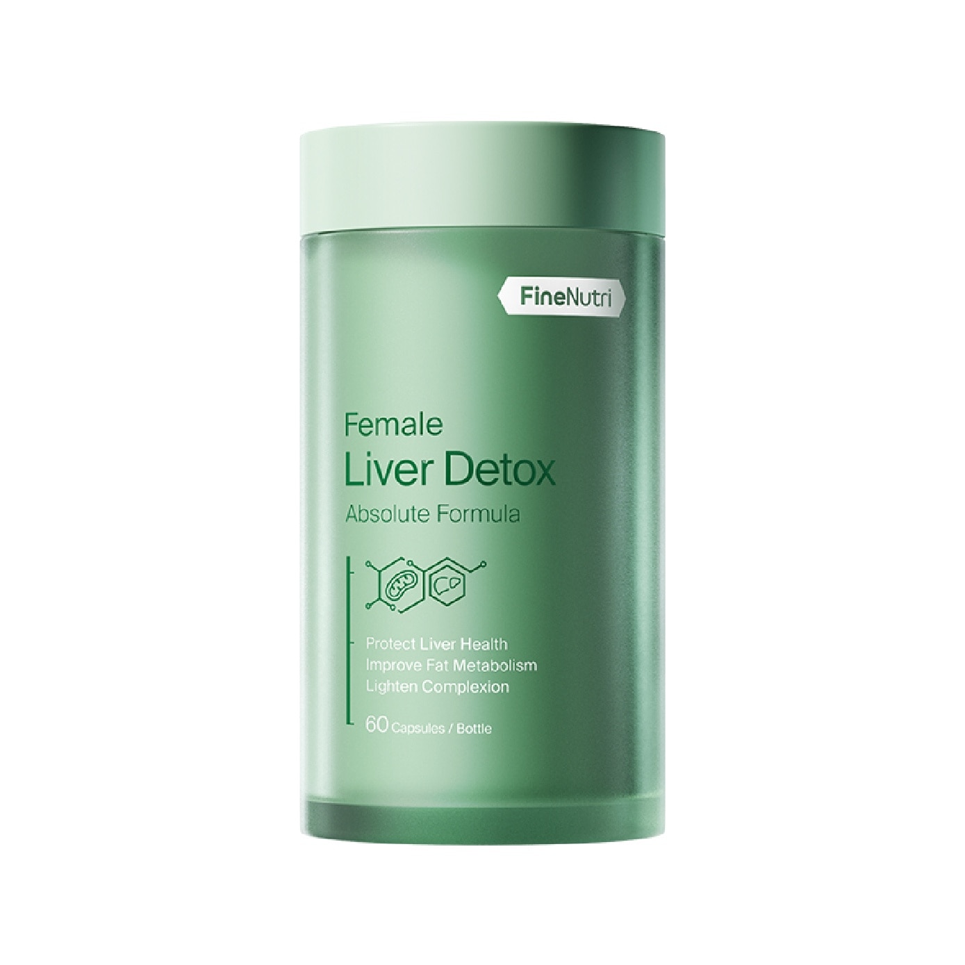 Female Liver Detox Support Capsule 60s image