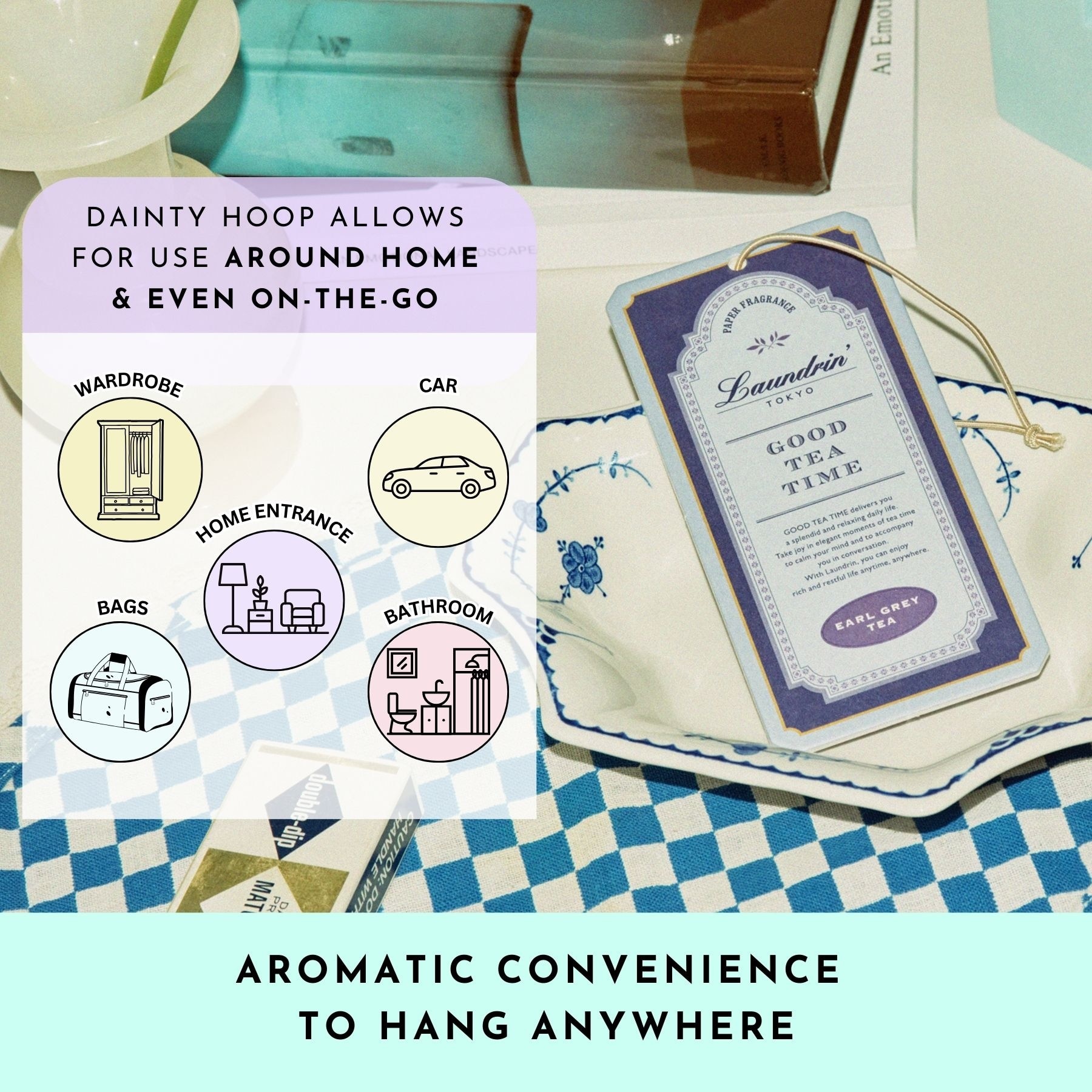 Premium Paper Fragrance Earl Grey Tea Sheet 1s