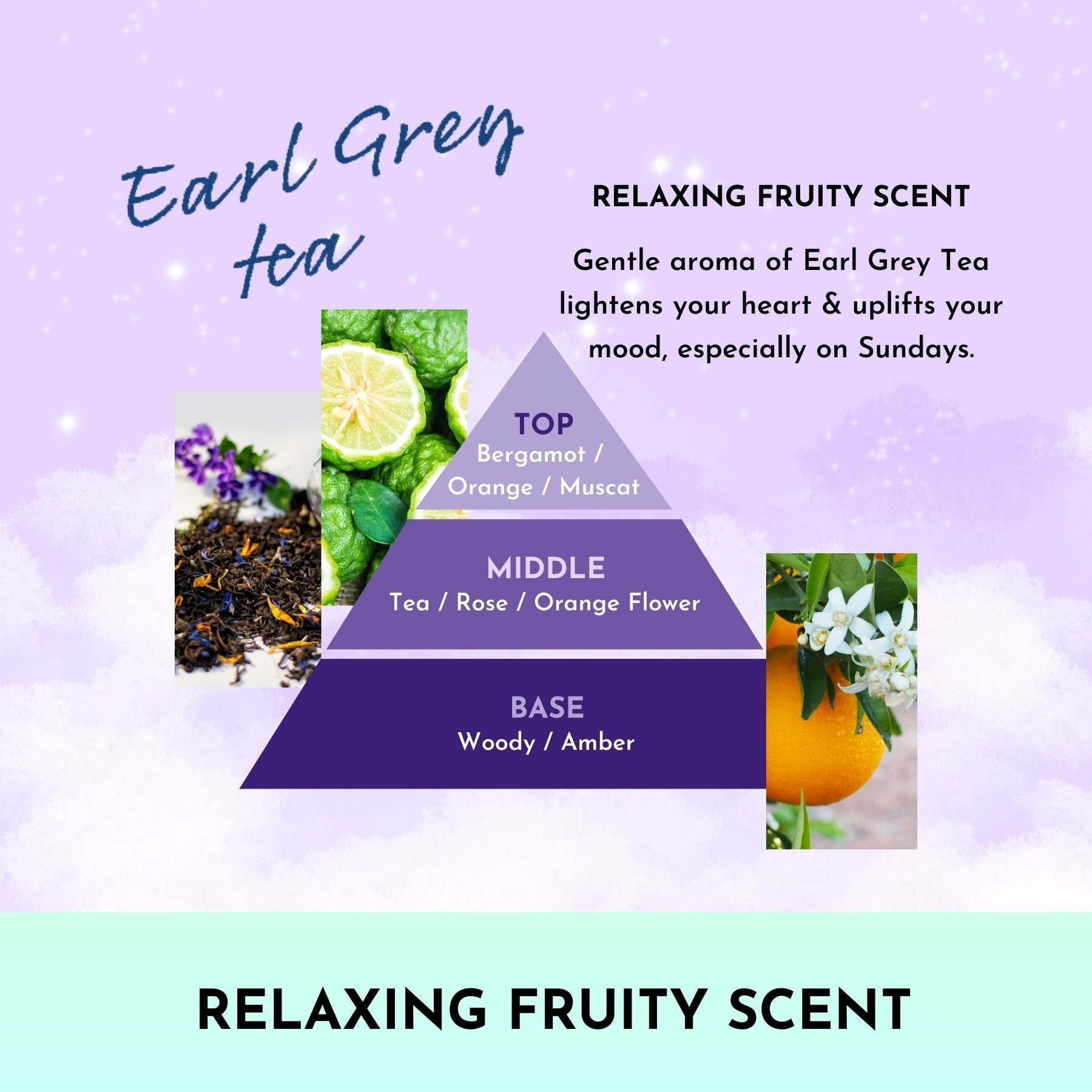 Premium Paper Fragrance Earl Grey Tea Sheet 1s