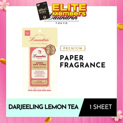 LAUNDRIN Premium Paper Fragrance Darjeeling Lemon Tea Sheet 1s