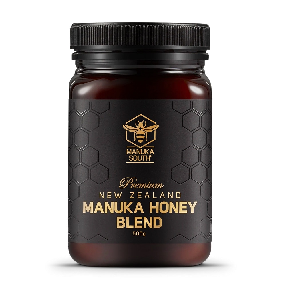 Manuka Honey Blend (Authentic 100% New Zealand Manuka Honey For Immunity, Digestion & Skin Health) 500g