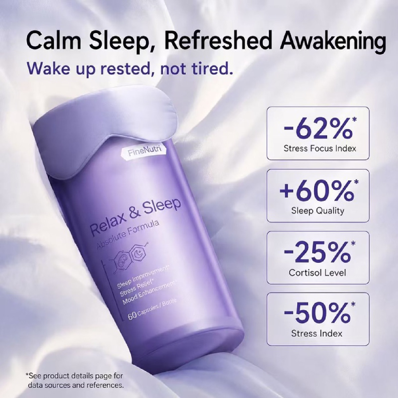 Relax & Sleep Stress Relief Capsule 60s image