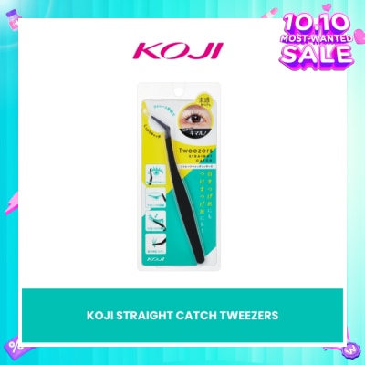 KOJI Straight Catch Tweezers 1s