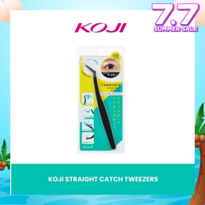 KOJI Straight Catch Tweezers 1s