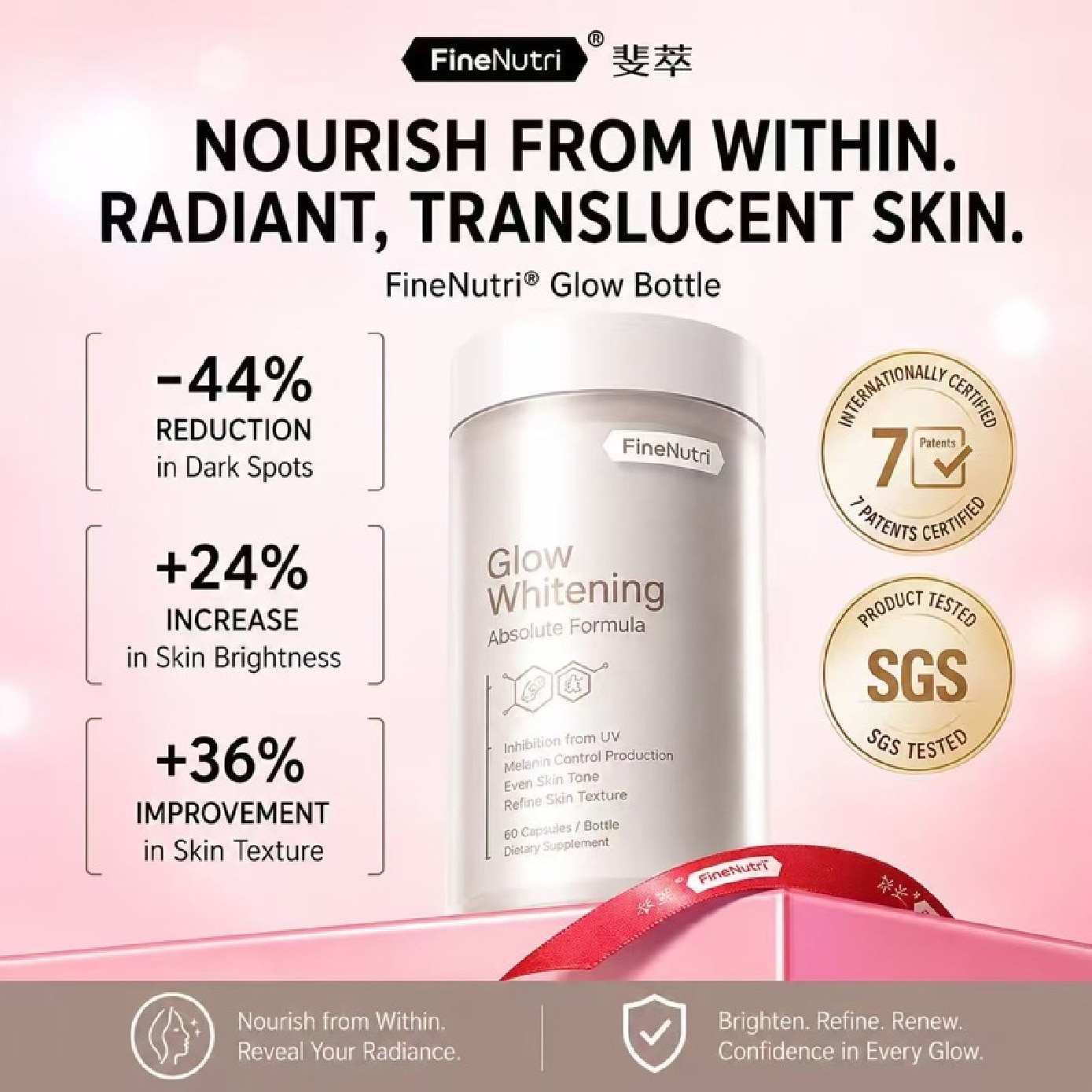 Glow Whitening Radiance & Brightening Capsule 60s image
