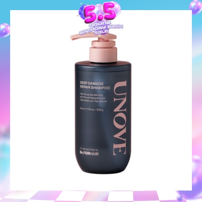 UNOVE - Deep Damage Repair Shampoo 500ml