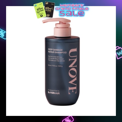UNOVE Deep Damage Repair Shampoo 500ml