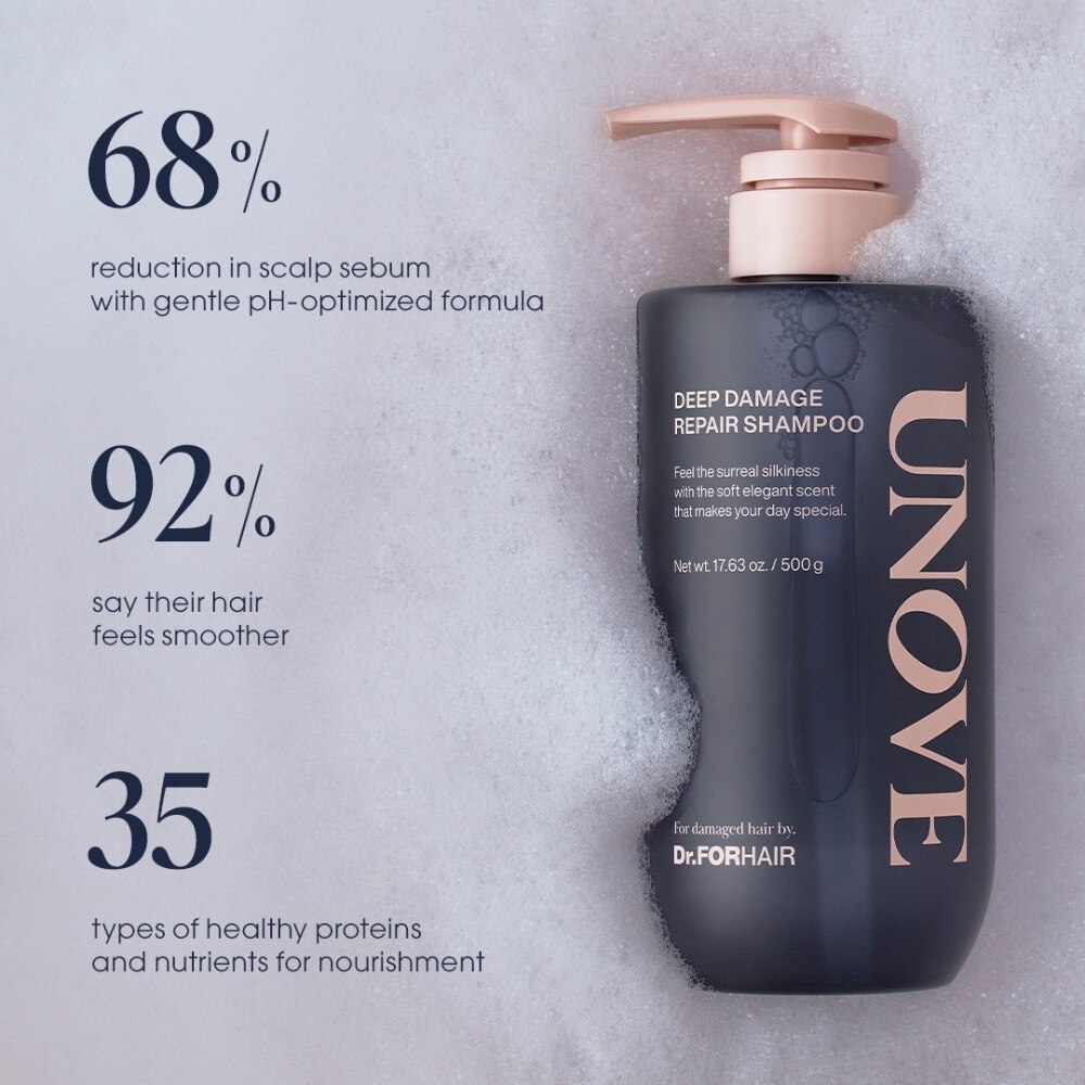 UNOVE Deep Damage Repair Shampoo 500ml | Treatments | Watsons