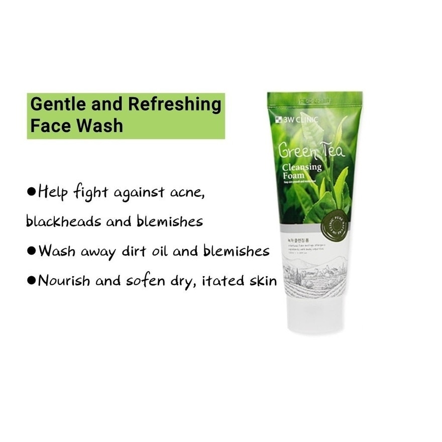 Green Tea Cleansing Foam 100ml