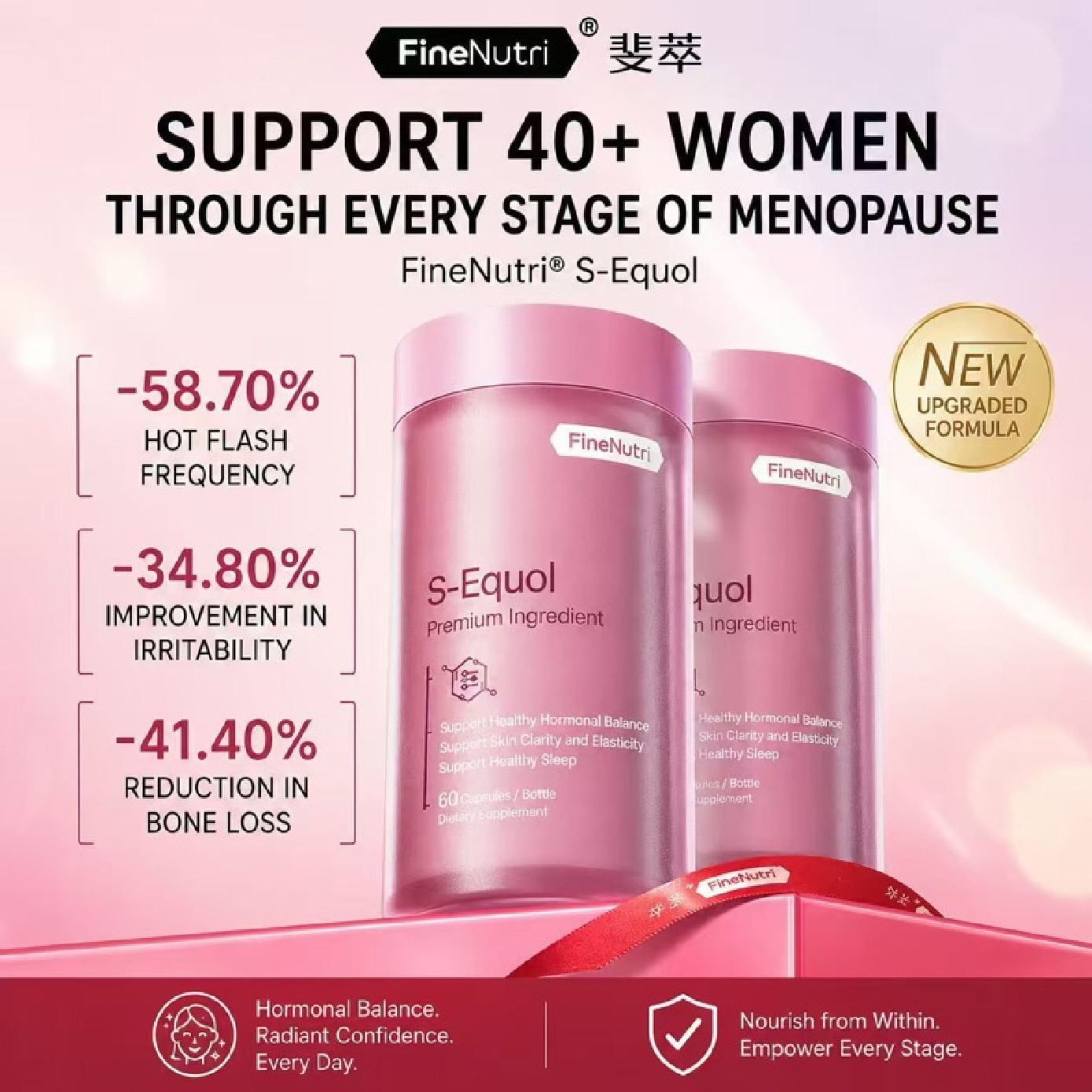 S-Equol Menopause Comfort Capsule 60s image