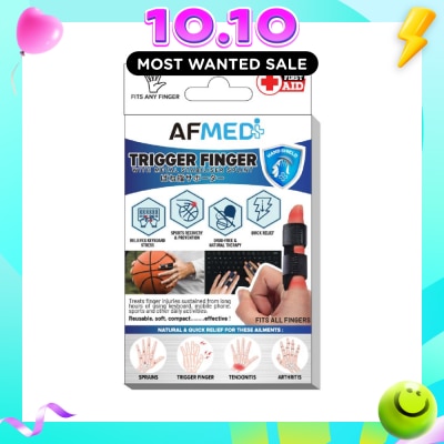 AF MEDI Trigger Finger with Metal Stabiliser Splint 1s image