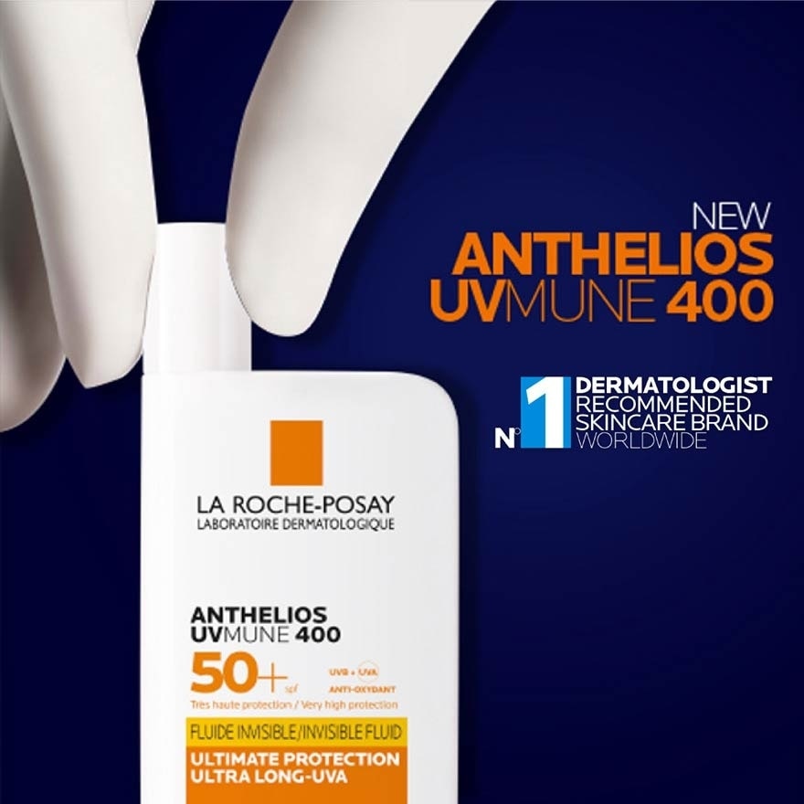 Anthelios UVMune 400 Fluid SPF50+ PA++++ (Sunscreen + Ultra Protection + Ultra Resistant) 50ml