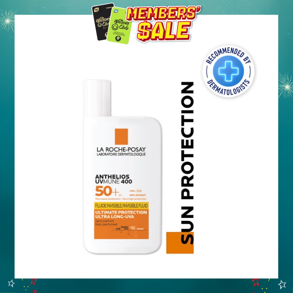 Anthelios UVMune 400 Fluid SPF50+ PA++++ (Sunscreen + Ultra Protection + Ultra Resistant) 50ml