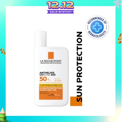 LA ROCHE-POSAY Anthelios UVMune 400 Fluid SPF50+ PA++++ (Sunscreen + Ultra Protection + Ultra Resistant) 50ml