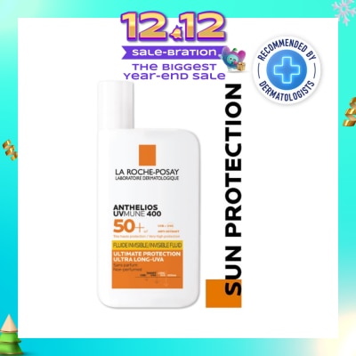 LA ROCHE-POSAY Anthelios UVMune 400 Fluid SPF50+ PA++++ (Sunscreen + Ultra Protection + Ultra Resistant) 50ml