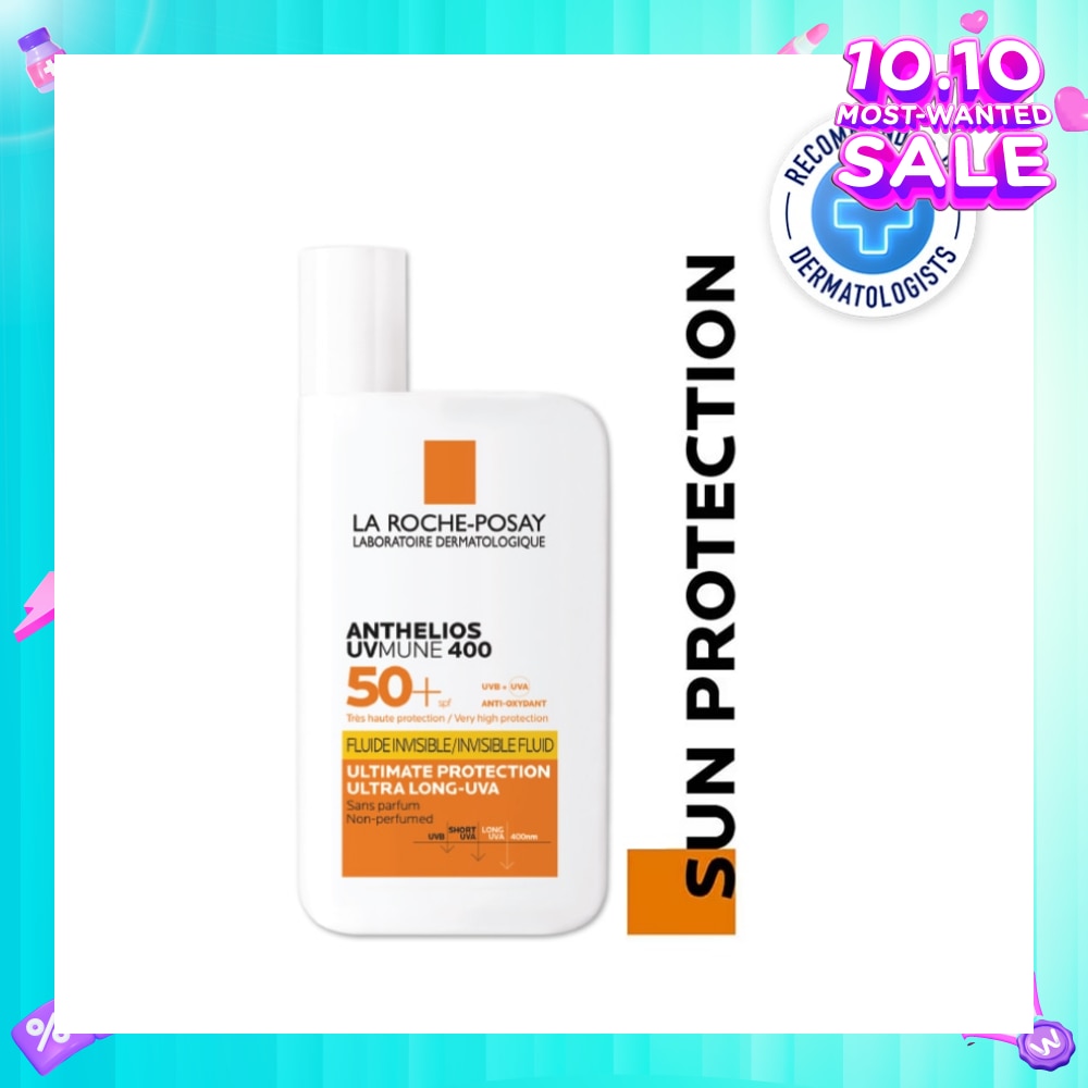 Anthelios UVMune 400 Fluid SPF50+ PA++++ (Sunscreen + Ultra Protection + Ultra Resistant) 50ml