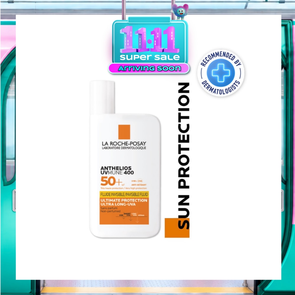 Anthelios UVMune 400 Fluid SPF50+ PA++++ (Sunscreen + Ultra Protection + Ultra Resistant) 50ml image