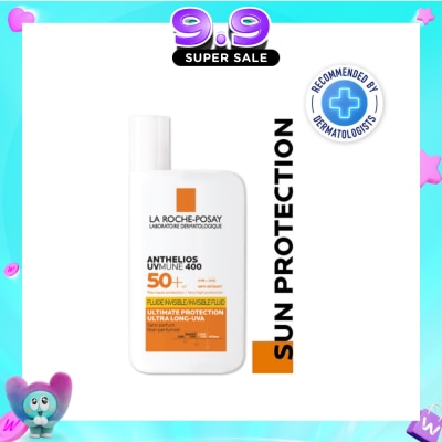 LA ROCHE-POSAY - Anthelios UVMune 400 Fluid SPF50+ PA++++ (Sunscreen + Ultra Protection + Ultra Resistant) 50ml image