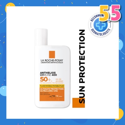 LA ROCHE-POSAY Anthelios UVMune 400 Fluid SPF50+ PA++++ (Sunscreen + Ultra Protection + Ultra Resistant) 50ml