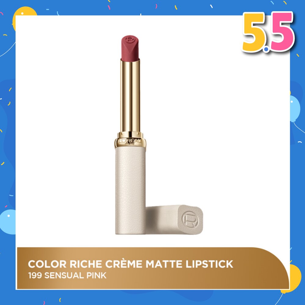 Color Riche Creme Matte Lipstick 199 Sensual Pink 1s