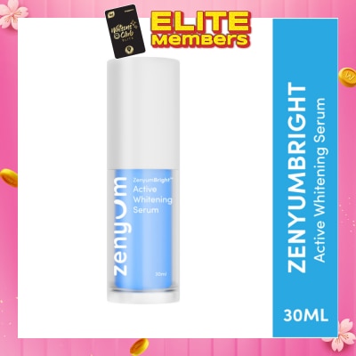 ZENYUM Bright Active Whitening Serum (Suitable For Daily Use) 30ml (Expiry: Oct`2026)
