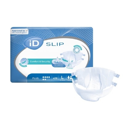 ID EXPERT ID Expert Slip Adult Diapers Plus Large 115cm - 155cm 28 Pieces