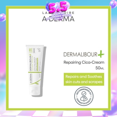 ADERMA - Dermalibour + Repairing Soothing Cream (For Irritated & Fragile Skin) 50ml