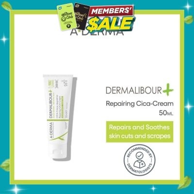 ADERMA Dermalibour + Repairing Soothing Cream (For Irritated & Fragile Skin) 50ml image