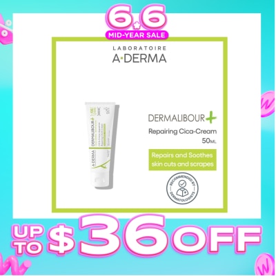 ADERMA - Dermalibour + Repairing Soothing Cream (For Irritated & Fragile Skin) 50ml
