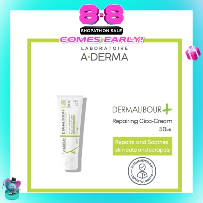 ADERMA - Dermalibour + Repairing Soothing Cream (For Irritated & Fragile Skin) 50ml