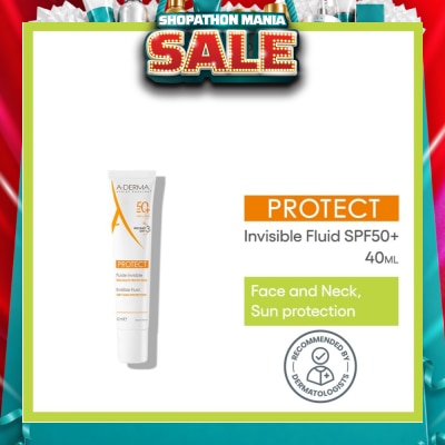 ADERMA - Very High Protection Fluid SPF50+ (For Normal to Combination Fragile Skin) 40ml