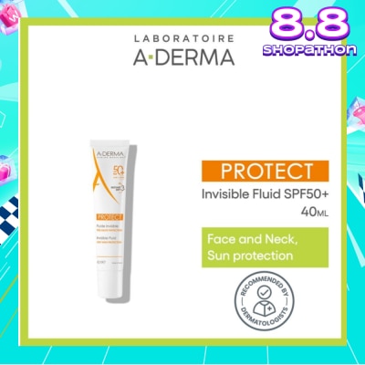 ADERMA Very High Protection Fluid SPF50+ (For Normal to Combination Fragile Skin) 40ml