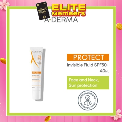 ADERMA Very High Protection Fluid SPF50+ (For Normal to Combination Fragile Skin) 40ml