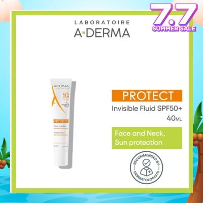 ADERMA Very High Protection Fluid SPF50+ (For Normal to Combination Fragile Skin) 40ml