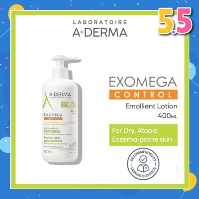 ADERMA Exomega Control Emollient Fragrance-free Anti-Scratching Lotion (Anti-Irritation) 400ml