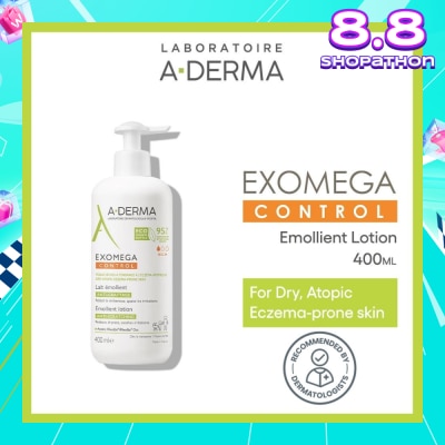 ADERMA Exomega Control Emollient Fragrance-free Anti-Scratching Lotion (Anti-Irritation) 400ml